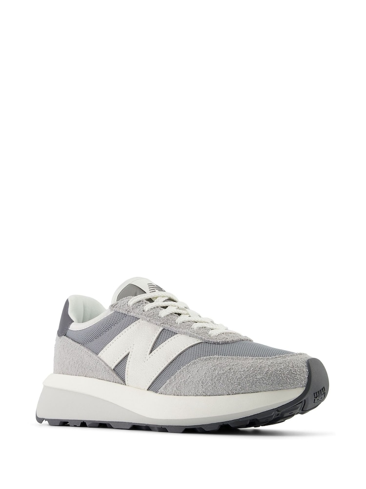 Buy New Balance Grey Mens 370 Trainers from Next USA display picture 2