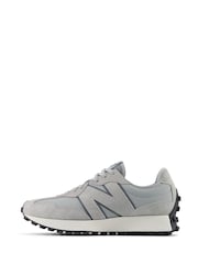 New Balance Grey Dark Mens 327 Trainers - Image 2 of 11