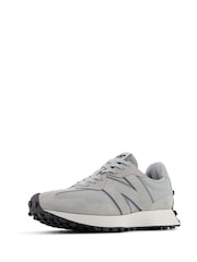New Balance Grey Dark Mens 327 Trainers - Image 4 of 11