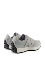 New Balance Grey Dark Mens 327 Trainers - Image 7 of 11