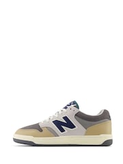 New Balance Grey/Stone Mens 480 Trainers - Image 4 of 13