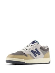 New Balance Grey/Stone Mens 480 Trainers - Image 9 of 13