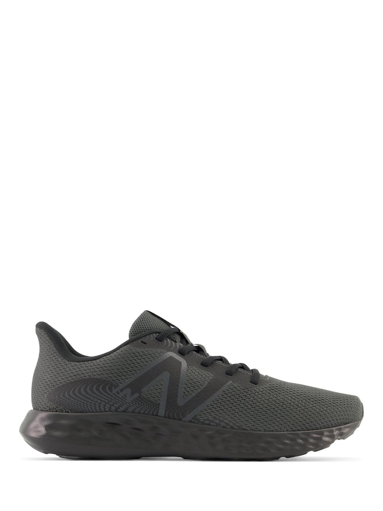 New Balance Black Mens 411 Trainers - Image 1 of 9