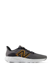 New Balance Black/Orange Mens 411 Trainers - Image 1 of 8