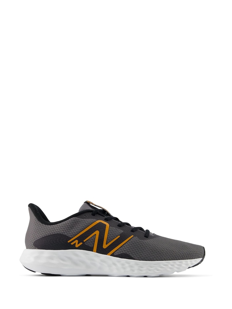 New Balance Black/Orange Mens 411 Trainers - Image 1 of 8