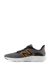 New Balance Black/Orange Mens 411 Trainers - Image 2 of 8