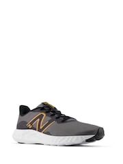 New Balance Black/Orange Mens 411 Trainers - Image 3 of 8