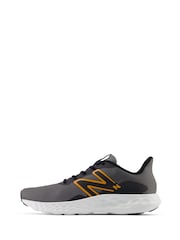 New Balance Black/Orange Mens 411 Trainers - Image 6 of 8