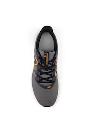 New Balance Black/Orange Mens 411 Trainers - Image 7 of 8