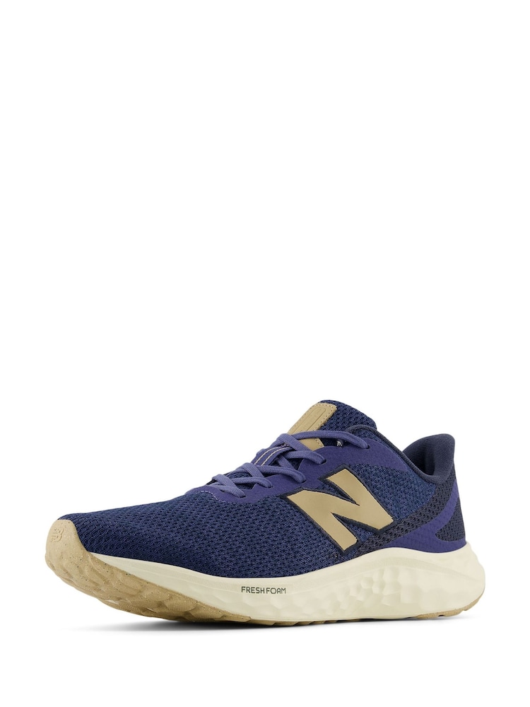 New Balance Navy Mens Fresh Foam Arishi V4 Trainers - Image 4 of 7