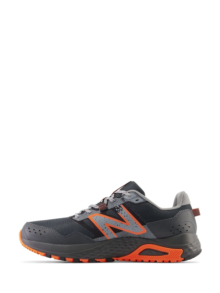 New Balance Black/White Mens 410v8 Trainers - Image 5 of 13