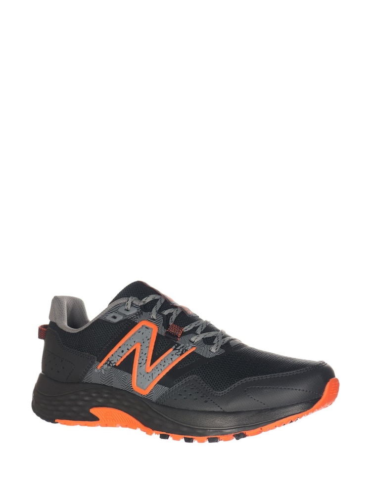 New Balance Black/White Mens 410v8 Trainers - Image 7 of 13