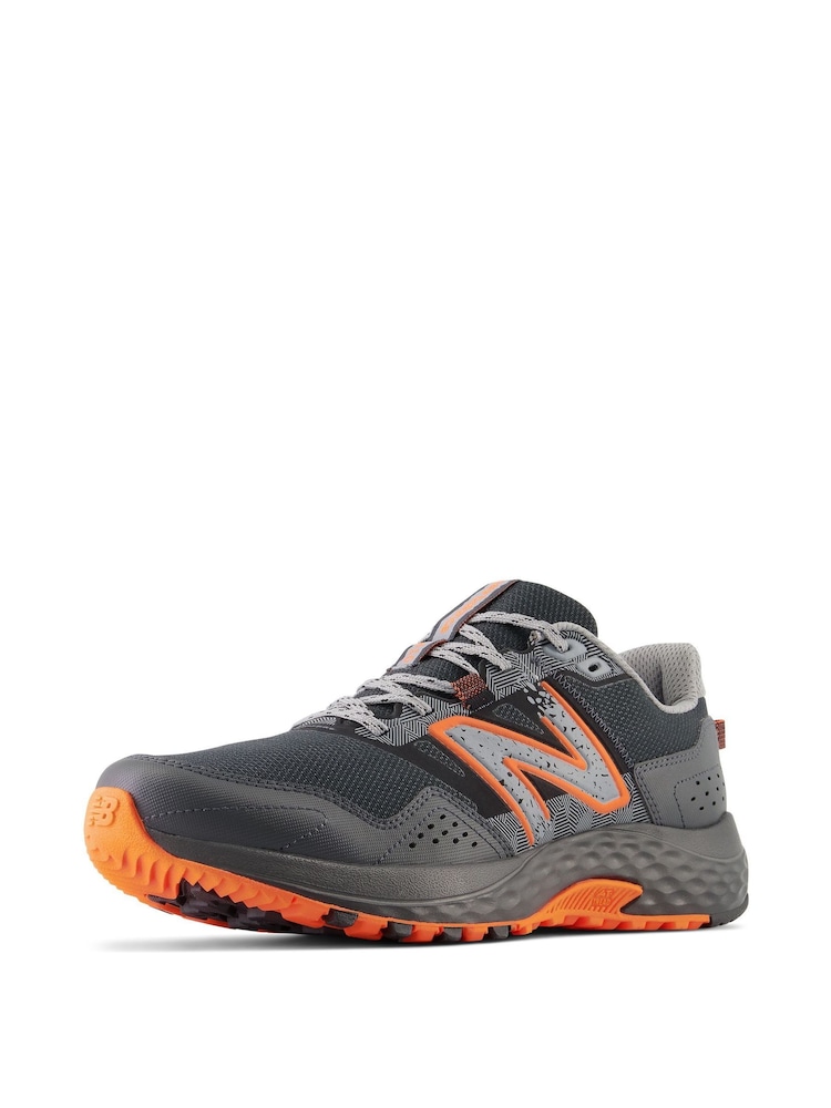 New Balance Black/White Mens 410v8 Trainers - Image 9 of 13