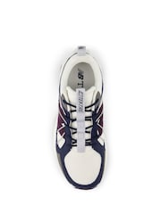 New Balance Cream/Black Mens Tektrel Trainers - Image 5 of 9