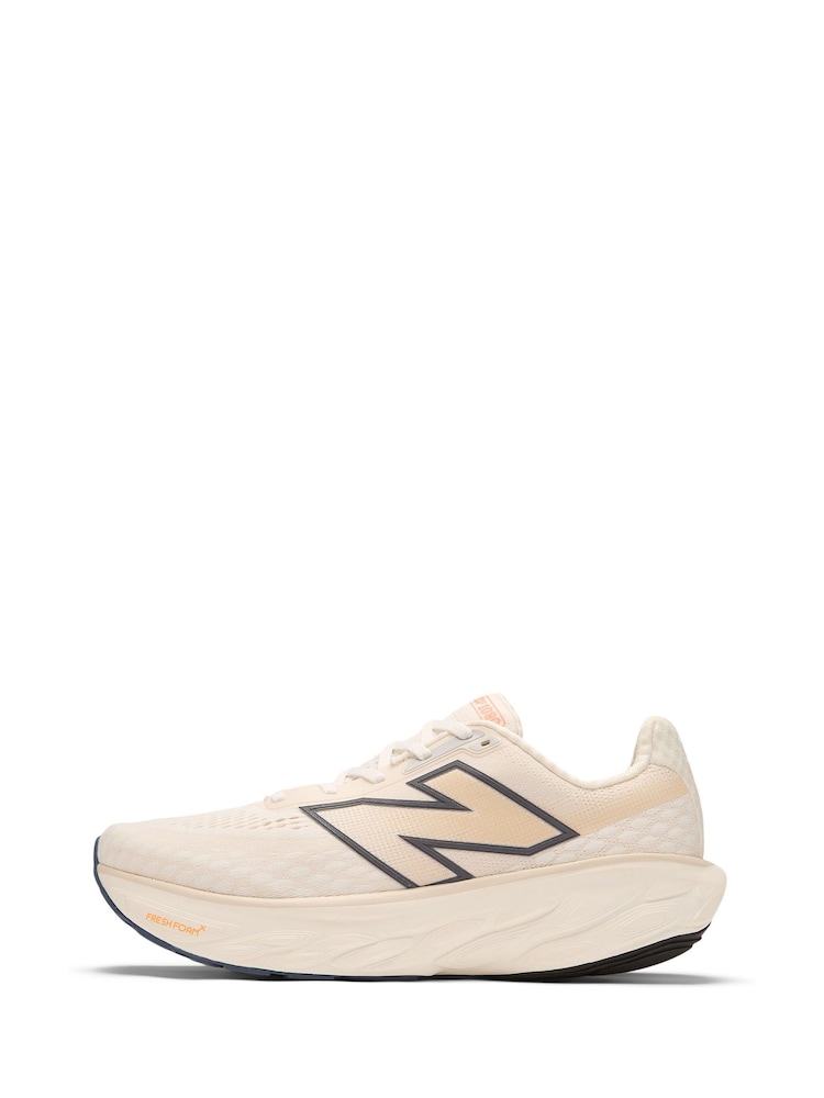 New Balance Cream Mens Fresh Foam 1080 V14 Trainers - Image 2 of 11