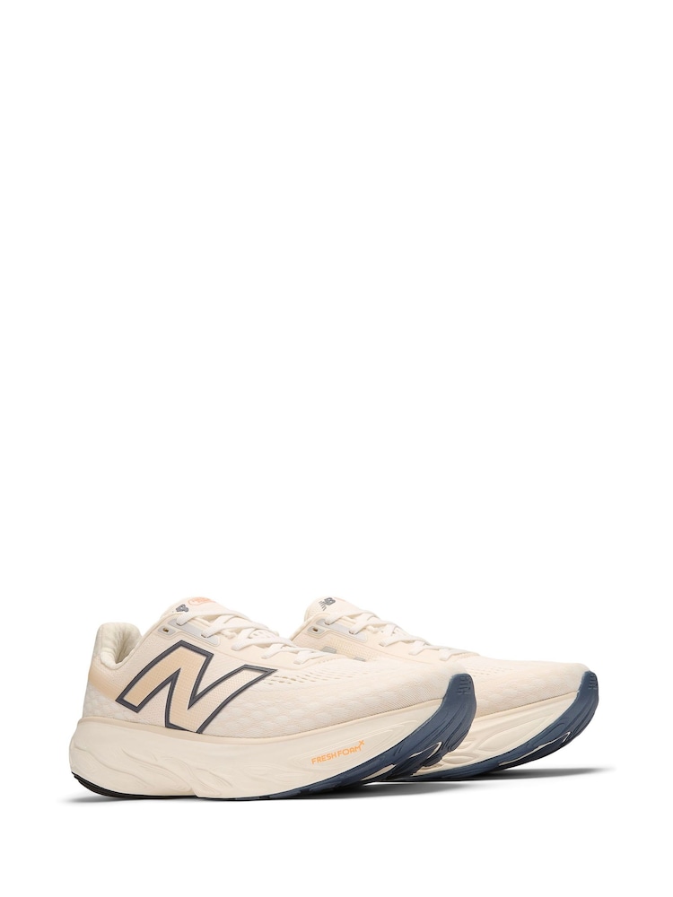 New Balance Cream Mens Fresh Foam 1080 V14 Trainers - Image 6 of 11