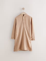 بني منك سادة - رداء Kurta للعيد (3 شهور-16 سنة) - صورة 9 من 11