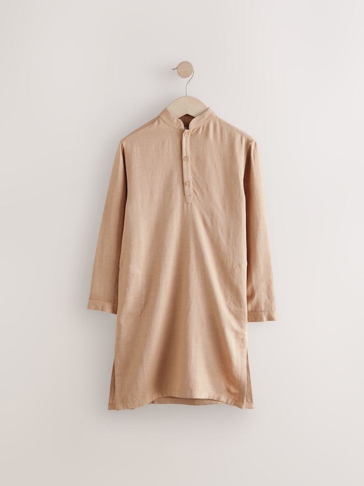 Vison marron uni - EID Kurta (3mths-16yrs) - Image 9 of 11