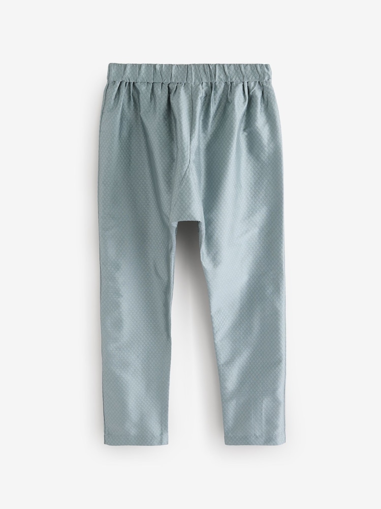 Mineral Green EID Kurta Trousers (3mths-16yrs) - Image 2 of 4