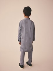 Light Blue EID Kurta (3mths-16yrs) - Image 3 of 8