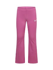 Nike Pink Little Kids Swoosh Half Zip and Leggings Set - Image 3 of 5
