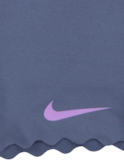 Nike Blue Swoosh Motion T-Shirt and Bike Shorts Set - Image 5 of 6