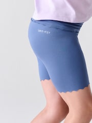 Nike Blue Little Kids Bike Shorts and T-Shirt Set - Image 7 of 14