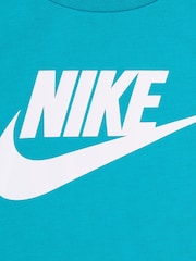Nike Blue Cactus Little Kids Club T-Shirt and Shorts Set - Image 9 of 9