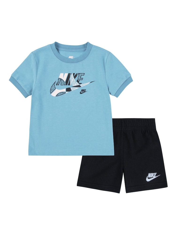 Nike Black Short Set - Image 1 of 4