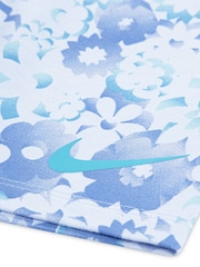 Nike Blue Little Kids Flowral T-Shirt And Shorts Set - Image 5 of 5