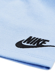 Nike Blue Infant Printed Logo T-Shirt and Shorts Set - Image 4 of 4