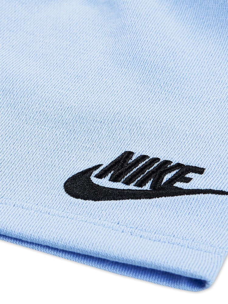 Nike Blue Infant Printed Logo T-Shirt and Shorts Set - Image 4 of 4