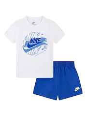 Nike Little Kids On the Move T-Shirt and Shorts Set - Imagen 1 de 4