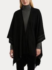 Lauren Ralph Lauren Poncho in acrilico A righe - Immagine 4 di 7