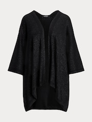 Lauren Ralph Lauren Polyester Blend Sparkle Poncho - Image 9 of 9