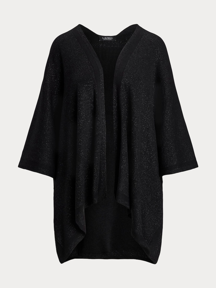 Lauren Ralph Lauren Polyester Blend Sparkle Poncho - Image 9 of 9