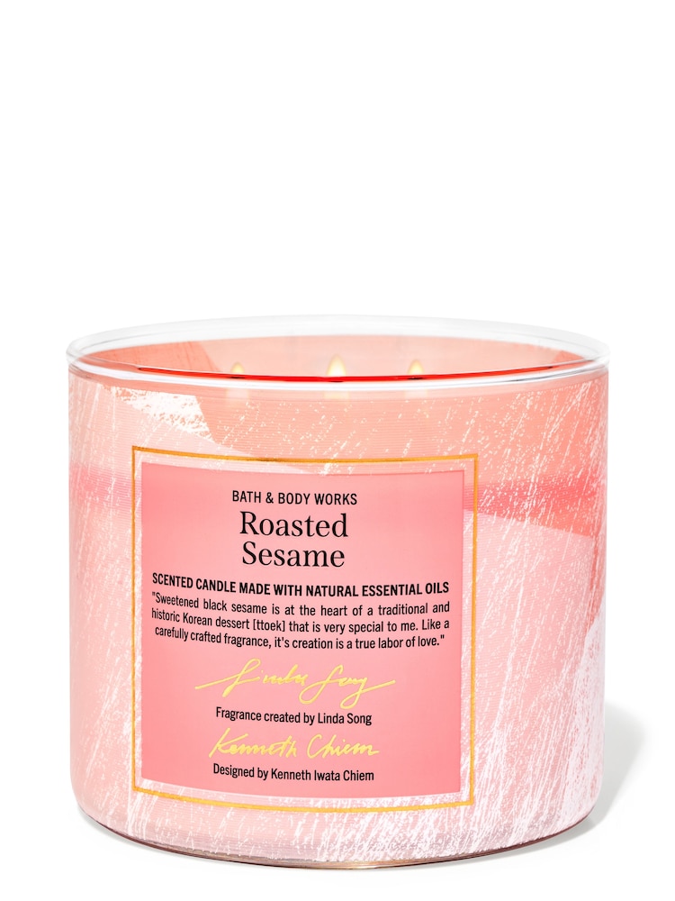 Bath & Body Works Roasted Sesame 3-Wick Candle - Image 1 of 1