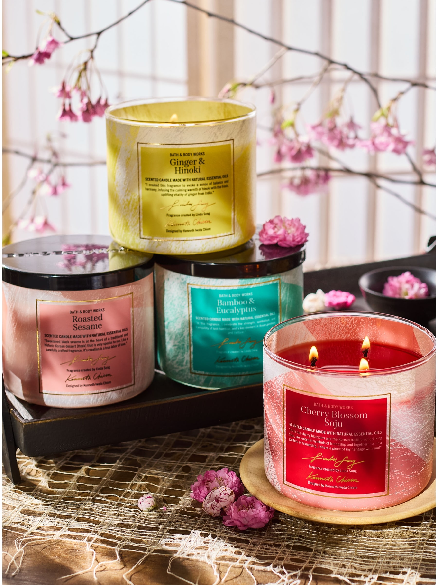 Bath&Body Works 3-wick candles 2個セット キャンドル BATH&BODYWORKS