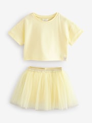 Yellow T-Shirt and Skirt Set (3mths-7yrs) - Image 4 of 8