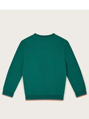 Monsoon Green Frogs On The Books Sweatshirt - Image 2 of 3