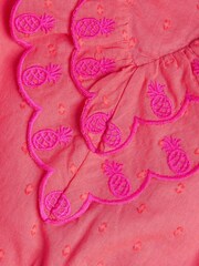 Monsoon Orange Boutique Pineapple Embroidered Top - Image 5 of 5