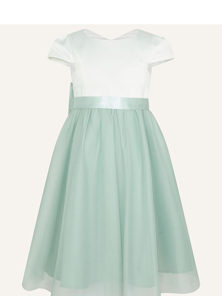 Monsoon Green Tulle Bridesmaid Dress - Image 2 of 4