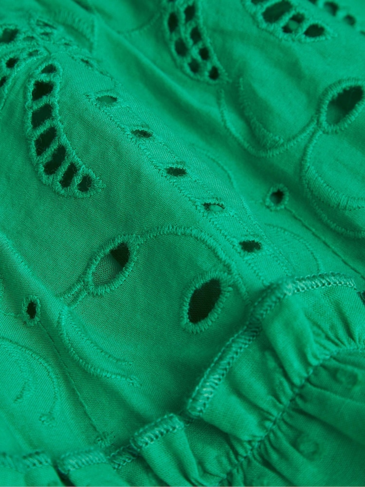Monsoon Green Boutique Broderie Palm Skirt - Image 4 of 4 Monsoon Green Boutique Broderie Palm Skirt - Image 4 of 4