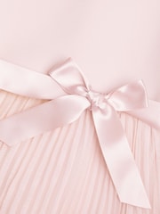 Monsoon Pink Sally Scuba Pleated Dress - Image 4 of 4