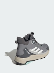 adidas Terrex Grey Anylander Mid Rain.Rdy Hiking Shoes - Image 2 of 4