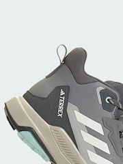 adidas Terrex Grey Anylander Mid Rain.Rdy Hiking Shoes - Image 3 of 4