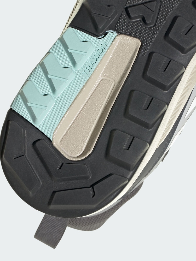 adidas Terrex Grey Anylander Mid Rain.Rdy Hiking Shoes - Image 4 of 4