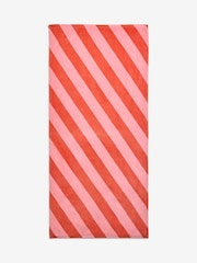 2 Pack 100% Cotton Stripe Beach Towels - Imagen 6 de 7