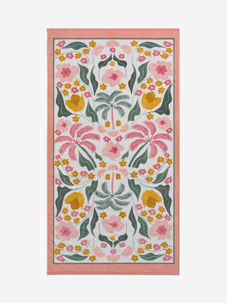 Serviette de plage XL 100% coton - Image 3 of 4