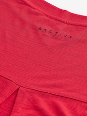 Red Crew Neck Lightweight Short Sleeve T-Shirt - Image 6 of 7